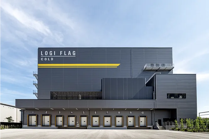 LOGI FLAGシリーズ第1号となる「LOGI FLAG COLD 市川Ⅰ」竣工